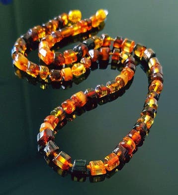 Amber Unieke Baltische barnsteenketting - uniseks ketting-