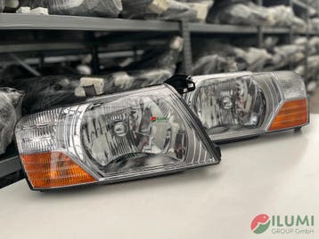 MITSUBISHI PAJERO 3 HALOGEN KOPLAMP R L MN133752, Verzenden