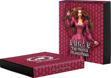 Wereld. Silver bar ND Seven Deadly Sins - Anger, 2 Oz (.999)