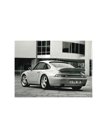 1995-1996 PORSCHE 911 CARRERA RS PERSFOTO, Ophalen of Verzenden, Nieuw