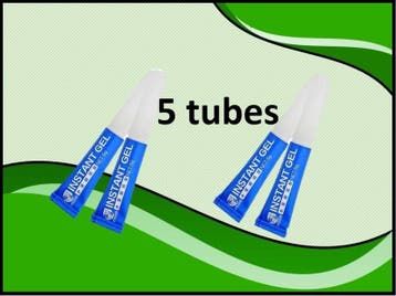 Osaka Aquascape Glue  / aquarium planten lijm - 5 tubes, Dieren en Toebehoren, Verzenden, Nieuw, Plant(en), Steen of Hout