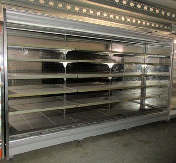 Wandkoeling, Groente- en Fruitwandkoeling RVS, 305cm, zonder, Elektronische apparatuur, Koelkasten en IJskasten, Nieuw
