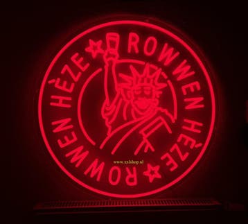 Rowwen heze NEON bord led lichtbord verlichting lamp XXL, Verzenden