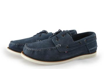 Tommy Hilfiger Bootschoenen in maat 41 Blauw, Kleding | Heren, Schoenen, Tommy Hilfiger, Zo goed als nieuw, Verzenden, Blauw