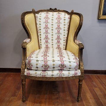 Fauteuil - Hout - Corbeille-stoel