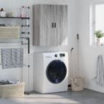 vidaXL Bovenkast 69,5x34x90 cm grijs sonoma eikenkleurig, Verzenden, Nieuw