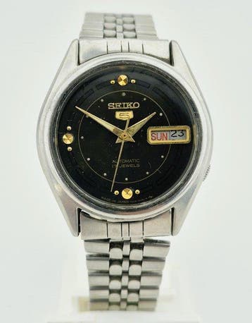 Seiko - Zonder minimumprijs - 5 Vintage Automatic - Heren -