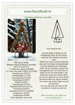 Kerstboomframe 3D Movable vers Stel zelf je pakket samen, Nieuw