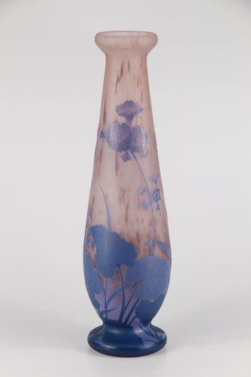 Daum Frères, Daum Nancy - Vaas - Glas