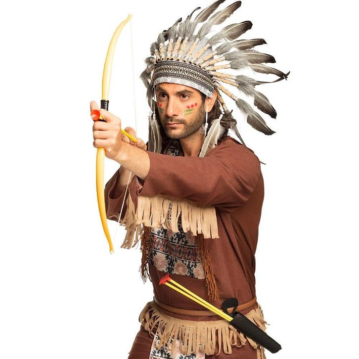 Nep Pijl En Boog 3 Pijlen 73cm, Hobby en Vrije tijd, Feestartikelen, Nieuw, Verzenden