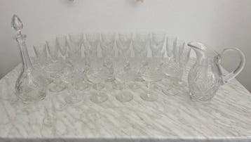 Saint-Louis - Drinkservies (37) - Chantilly - Kristal -