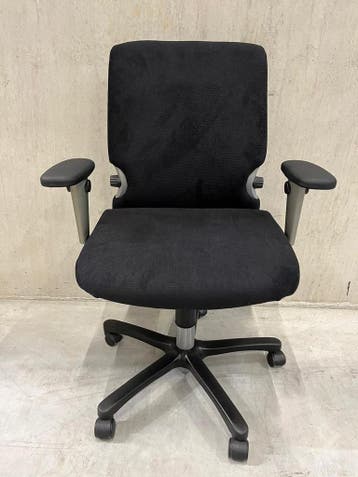Refurbished Haworth Bureaustoel, Nieuwe Circulaire Stof, Verzenden, Bureaustoel
