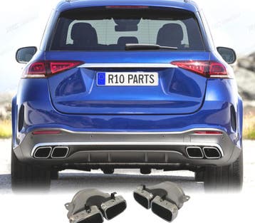 EMBOUTS D´ÉCHAPPEMENT MERCEDES GLE W167 19- LOOK AMG GLE63 C, Autos : Pièces & Accessoires, Systèmes d'échappement, Verzenden