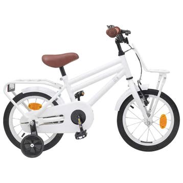 vidaXL Kinderfiets 14 Inch voor 3-5 jaar oud Wit, Fietsen en Brommers, Fietsen | Racefietsen, Verzenden, Nieuw