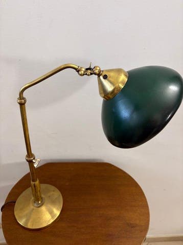 Bankierslamp - mod. 221 Ministerie - Staal - Ministeriële