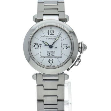 Cartier - Pasha C Big Date Watch - W31055M7 - Heren -