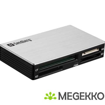 Sandberg USB 3.0 Multi Card Reader, Verzenden, Nieuw