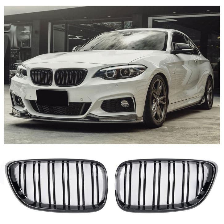 Sportieve Grille geschikt voor BMW 2-serie F22, F23 en F87 d, Autos : Divers, Accessoires de voiture, Envoi