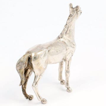 D. Zwijnenburg Paard - Beeldje - .835 zilver