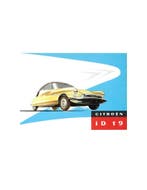 1957 CITROEN ID 19 BROCHURE NEDERLANDS