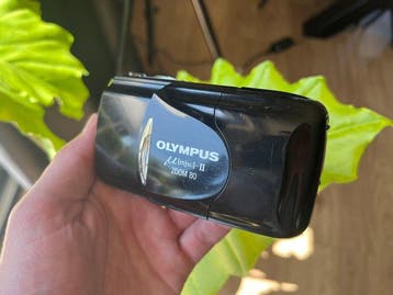 Olympus Mju II Zoom 80 Appareil photo argentique, Audio, Tv en Foto, Fotocamera's Analoog, Nieuw
