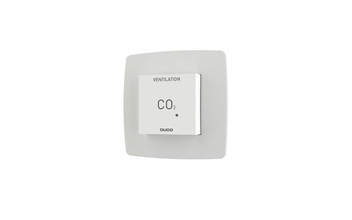 Duco CO2 Ruimtesensor RF/Bekabeld Wit - 0000-4637, Bricolage & Construction, Électricité & Câbles, Envoi