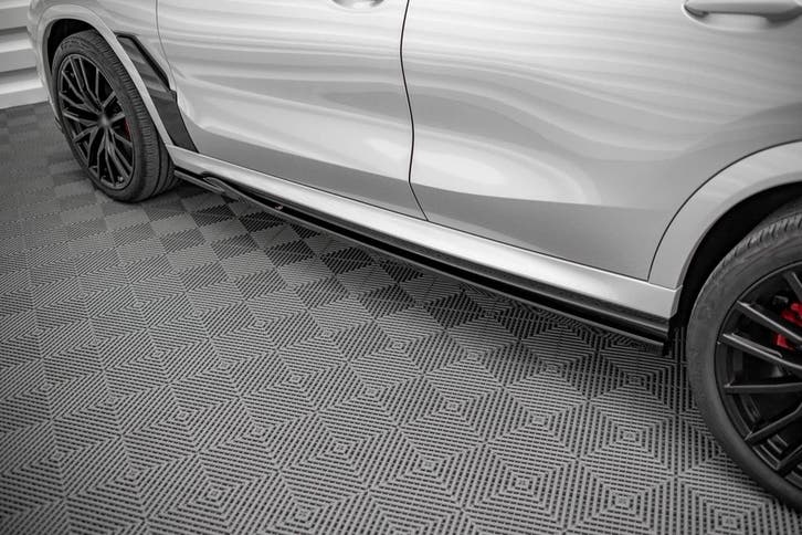 Side Skirts Diffuser V.1 voor BMW X6 F96/G06 M-Pack/M, Autos : Divers, Tuning & Styling, Enlèvement ou Envoi