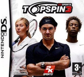 Top Spin 3 (Losse Cartridge) (DS Games), Ophalen of Verzenden, Zo goed als nieuw