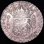Spanje. Carlos III. 8 Reales 1771 Lima mint, 1771-J·M, Postzegels en Munten