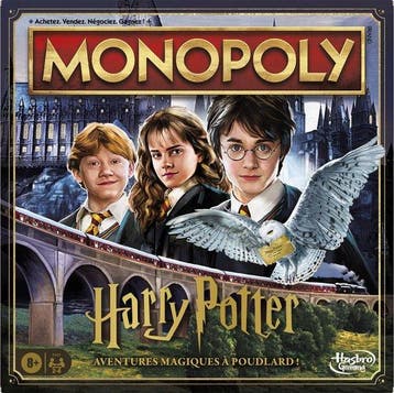 Monopoly Harry Potter Bordspel - Franse Editie, Verzenden
