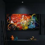 Monika Spiewak - Abstract - Oil Painting Stretched On The