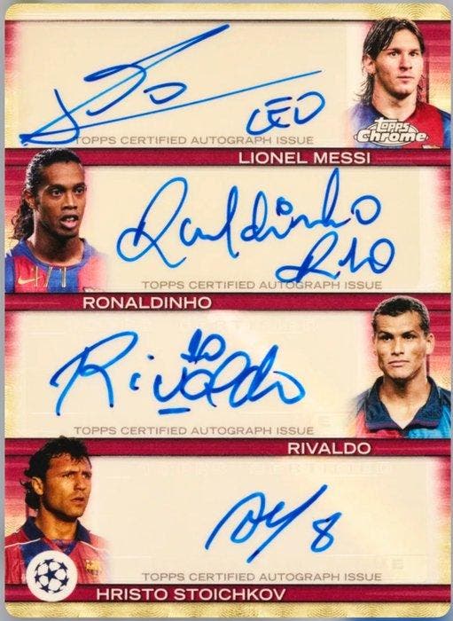 2024/2025 Topps Chrome Lionel Messi, Lamine Yamal, Ronaldo,, Collections, Autocollants