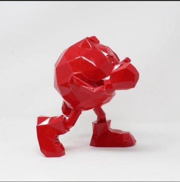 Richard Orlinski (1966) - Pac Man (red)