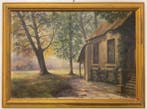 Geo Lachaux (1891-?) - Casolare di Campagna- XL format, Antiquités & Art