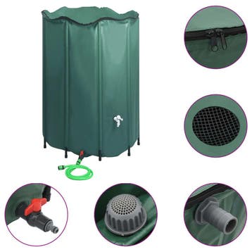 Regenton 1250L inklapbaar | Retour Deal | Nu 30% korting, Jardin & Terrasse, Barils de pluie, Verzenden