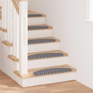 vidaXL Zelfklevende trapmatten 15 st 65 x 21 x 4 cm Non-Slip, Doe-het-zelf en Bouw, Ladders en Trappen, Verzenden, Nieuw