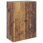 vidaXL Wandkast Oud hout 66 x 34,5 x 90 cm Bewerkt hout, Verzenden