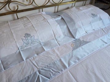 Laken (5) - 270 cm - 240 cm - Tweepersoonsset, Antiquités & Art