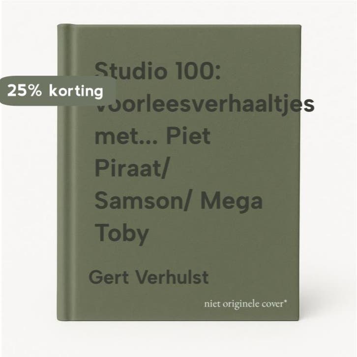Studio 100: voorleesverhaaltjes met... Piet Piraat/ Samson/, Livres, Livres Autre, Envoi