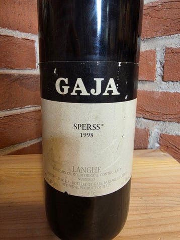 1998 Gaja, Sperss - Piëmont - 1 Fles (0,75 liter), Nieuw
