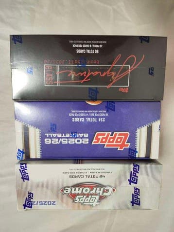 2025/26 Topps Cooper Flagg Emballage d’origine - 3 Sealed, Nieuw
