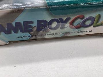 Nintendo - OLD STOCK Gameboy Color GBC Limited Edition TEAL, Nieuw