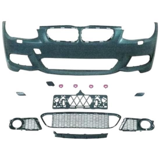 M-Pakket Voorbumper BMW 3 Serie E92 E93 LCI 10-13 B2463, Auto-onderdelen, Carrosserie, Nieuw, BMW, Voor, Bumper