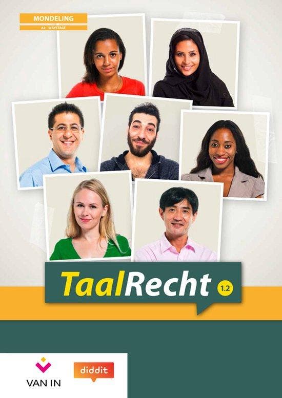 Taalrecht 1.2 mondeling - leerwerkboek 9789030683698, Livres, Livres scolaires, Envoi