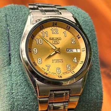 Seiko - Seiko 5 Automatic Day-Date - Zonder minimumprijs -