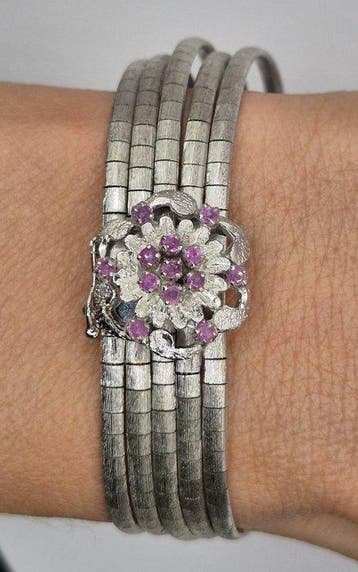 Armband - 18 karaat Witgoud, Nieuw