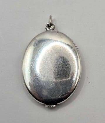 Jugendstil Sceau amulette - Plaqué(e) argent - 1910-1920 -