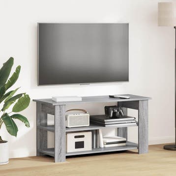 vidaXL TV-stand Grijs Sonoma 100 x 40 x 50 cm, Verzenden, Nieuw