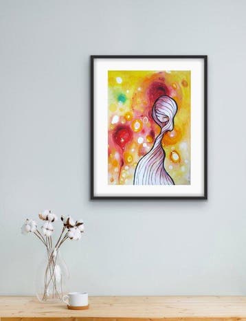 Lotte Teussink - Studio Works no. 2 – Original painting on