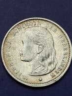 Nederland. Wilhelmina. 10 Cents 1895, Postzegels en Munten